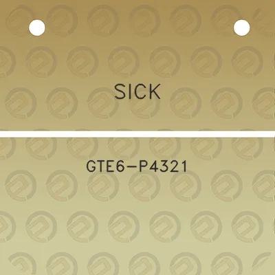 sick-gte6-p4321