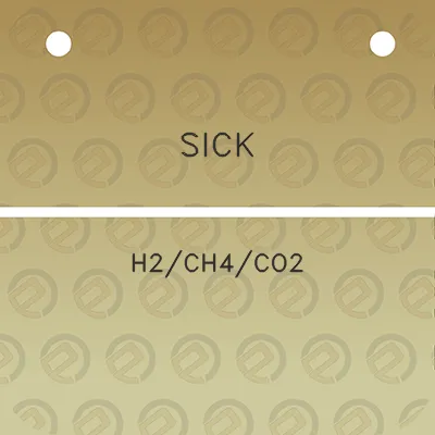 sick-h2ch4co2