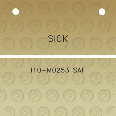 sick-i10-m0253-saf