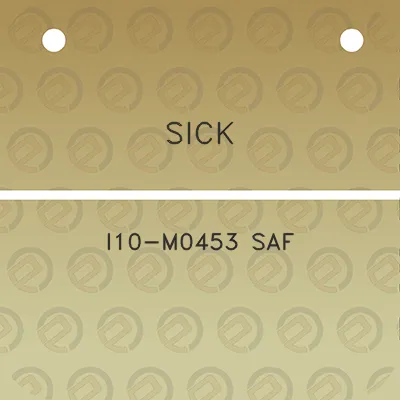 sick-i10-m0453-saf