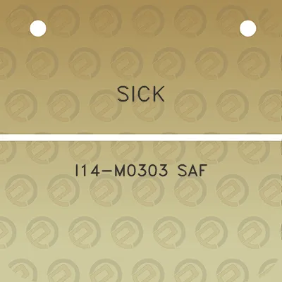 sick-i14-m0303-saf