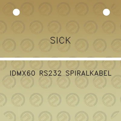 sick-idmx60-rs232-spiralkabel