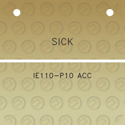 sick-ie110-p10-acc