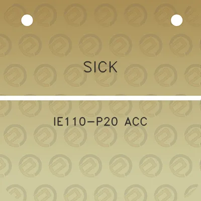 sick-ie110-p20-acc