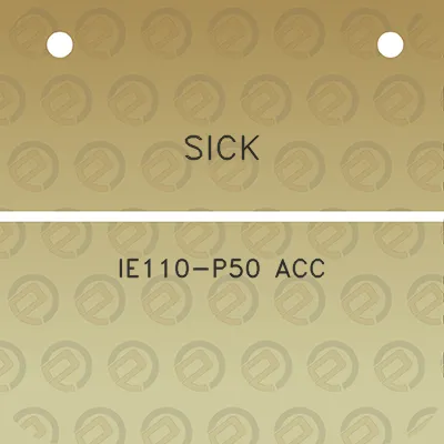 sick-ie110-p50-acc