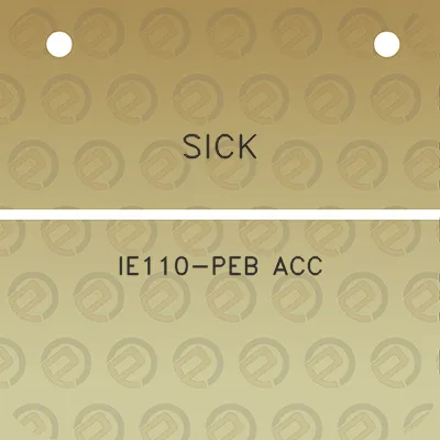 sick-ie110-peb-acc