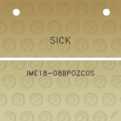 sick-ime18-08bpozc0s