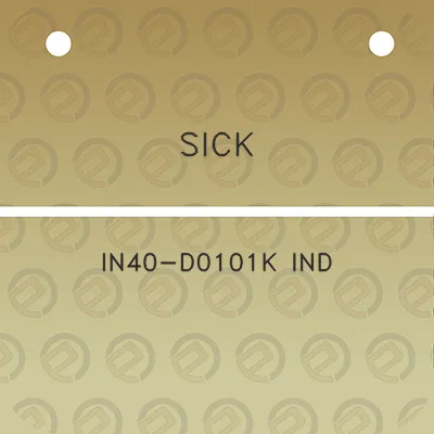 sick-in40-d0101k-ind