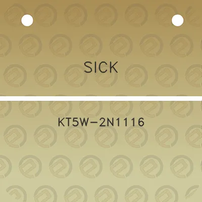 sick-kt5w-2n1116