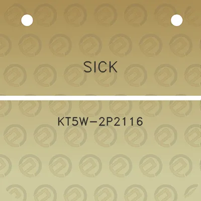 sick-kt5w-2p2116