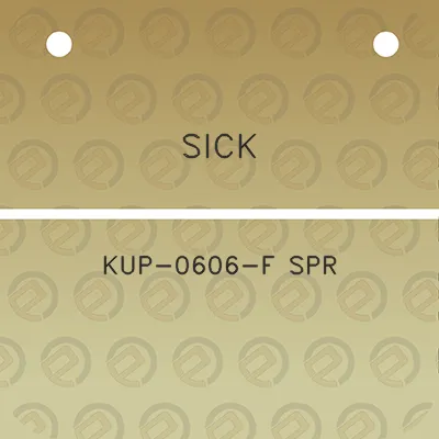 sick-kup-0606-f-spr