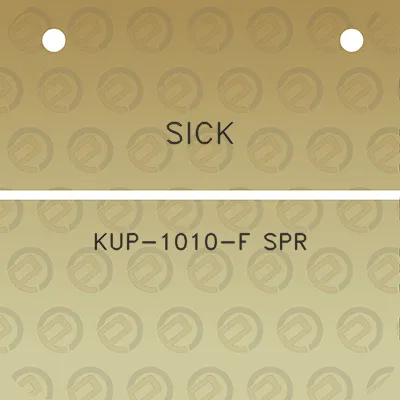 sick-kup-1010-f-spr