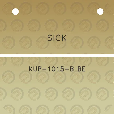 sick-kup-1015-b-be