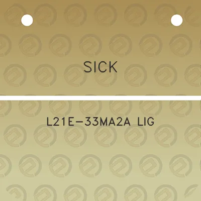 sick-l21e-33ma2a-lig