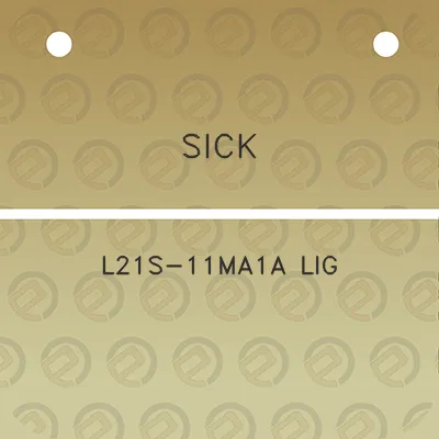 sick-l21s-11ma1a-lig