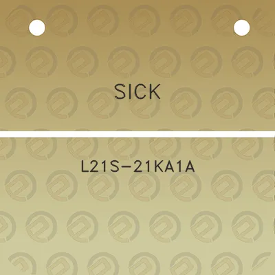 sick-l21s-21ka1a