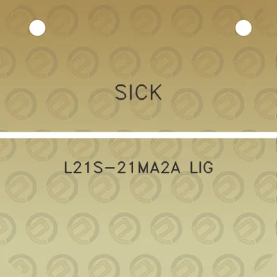 sick-l21s-21ma2a-lig