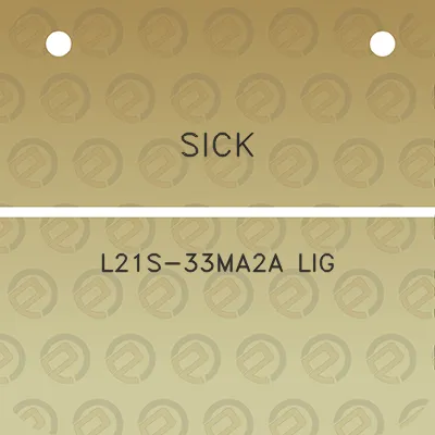 sick-l21s-33ma2a-lig