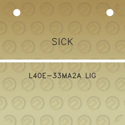 sick-l40e-33ma2a-lig