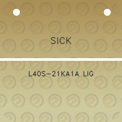 sick-l40s-21ka1a-lig