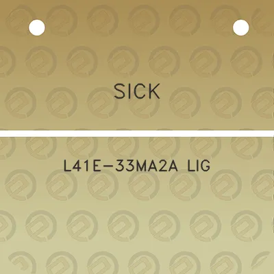 sick-l41e-33ma2a-lig