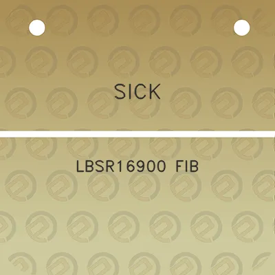 sick-lbsr16900-fib