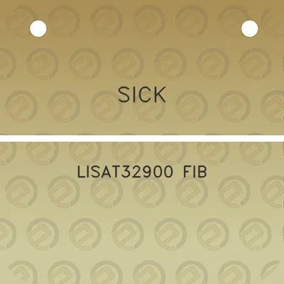 sick-lisat32900-fib