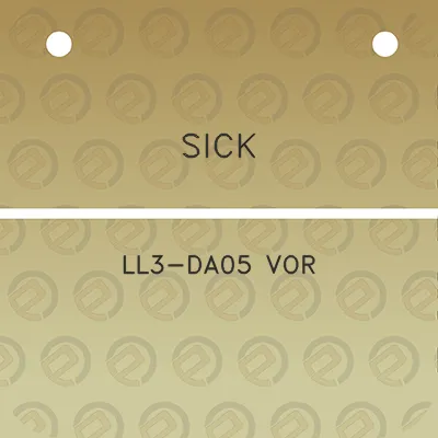 sick-ll3-da05-vor