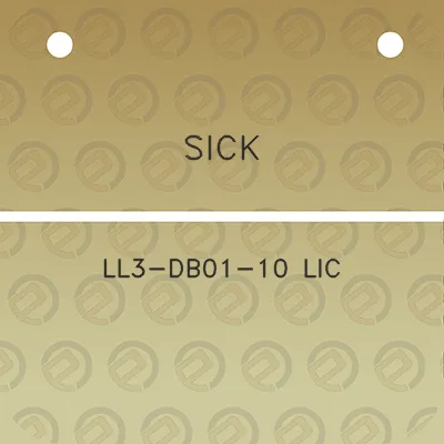 sick-ll3-db01-10-lic