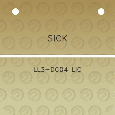 sick-ll3-dc04-lic