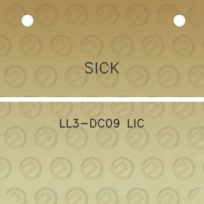 sick-ll3-dc09-lic