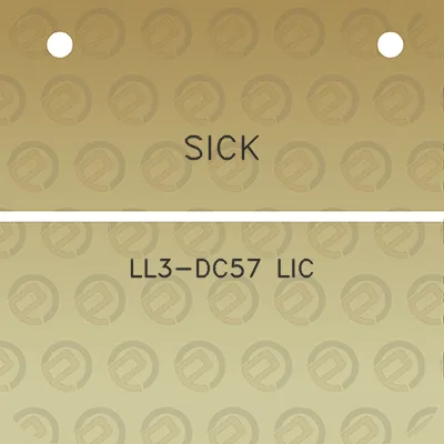 sick-ll3-dc57-lic