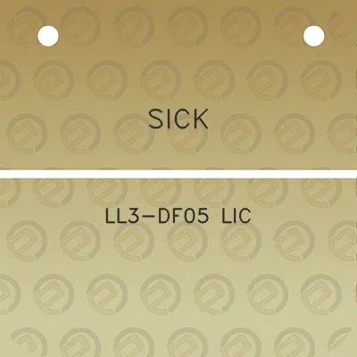 sick-ll3-df05-lic