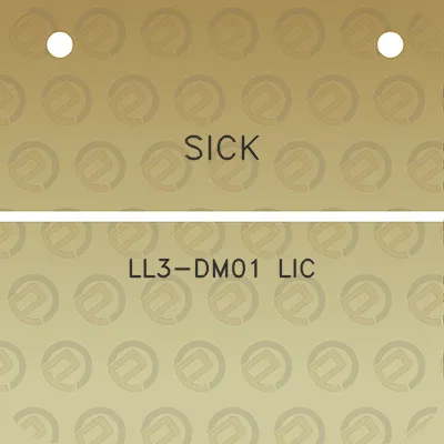 sick-ll3-dm01-lic