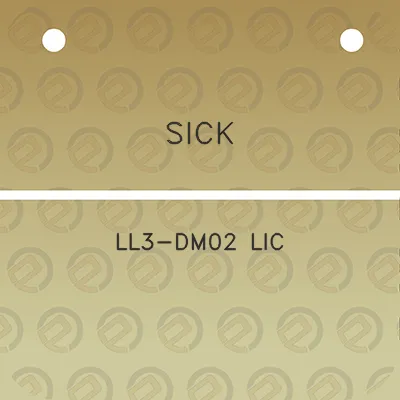 sick-ll3-dm02-lic