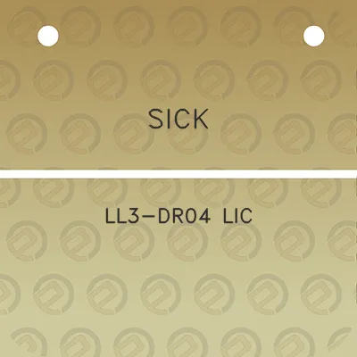 sick-ll3-dr04-lic