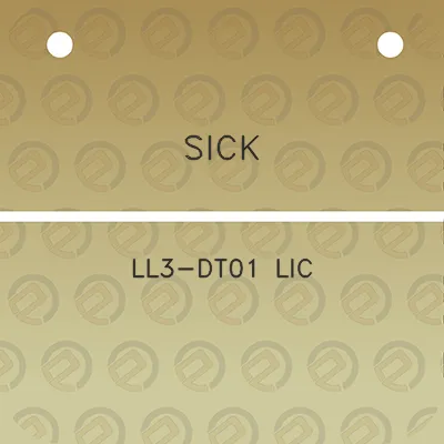 sick-ll3-dt01-lic