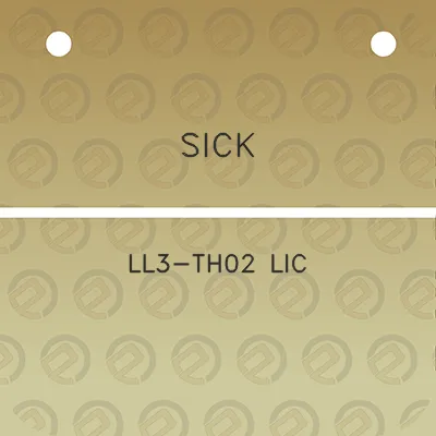 sick-ll3-th02-lic