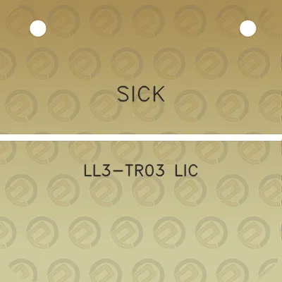 sick-ll3-tr03-lic