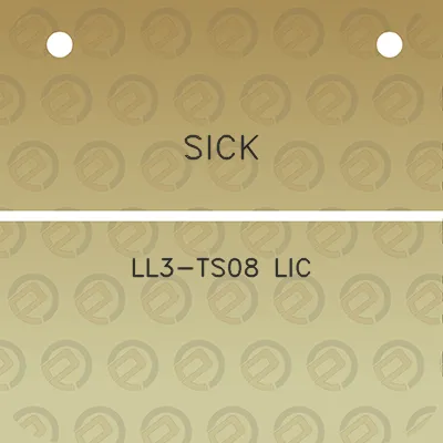 sick-ll3-ts08-lic