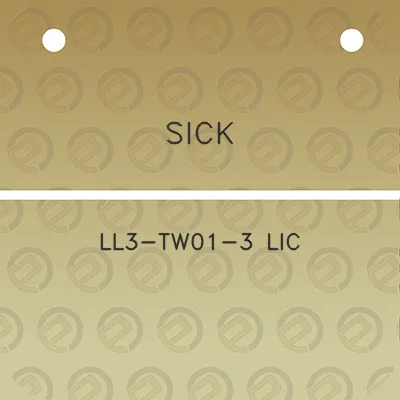 sick-ll3-tw01-3-lic