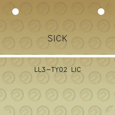 sick-ll3-ty02-lic