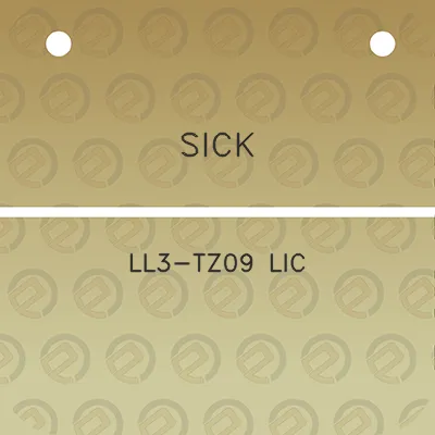 sick-ll3-tz09-lic