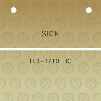 sick-ll3-tz10-lic