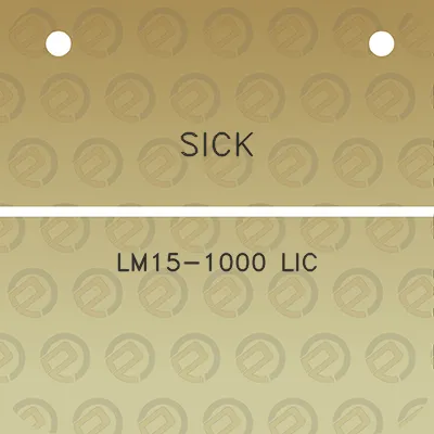 sick-lm15-1000-lic