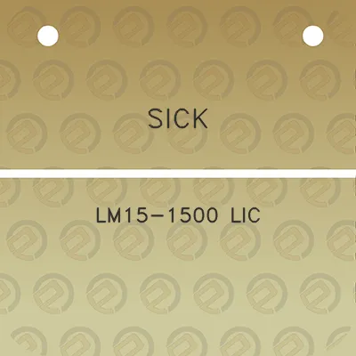 sick-lm15-1500-lic