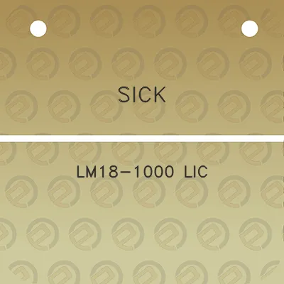 sick-lm18-1000-lic