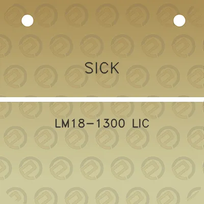 sick-lm18-1300-lic