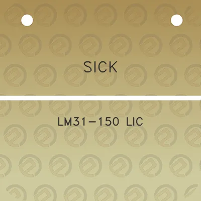 sick-lm31-150-lic