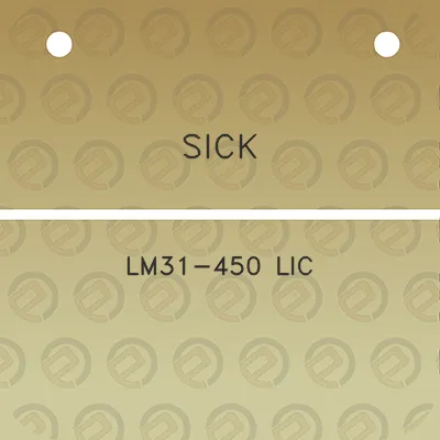 sick-lm31-450-lic